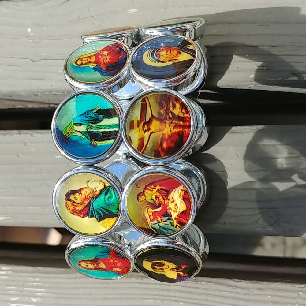 ✨-50%✨ Religious images bracelet
